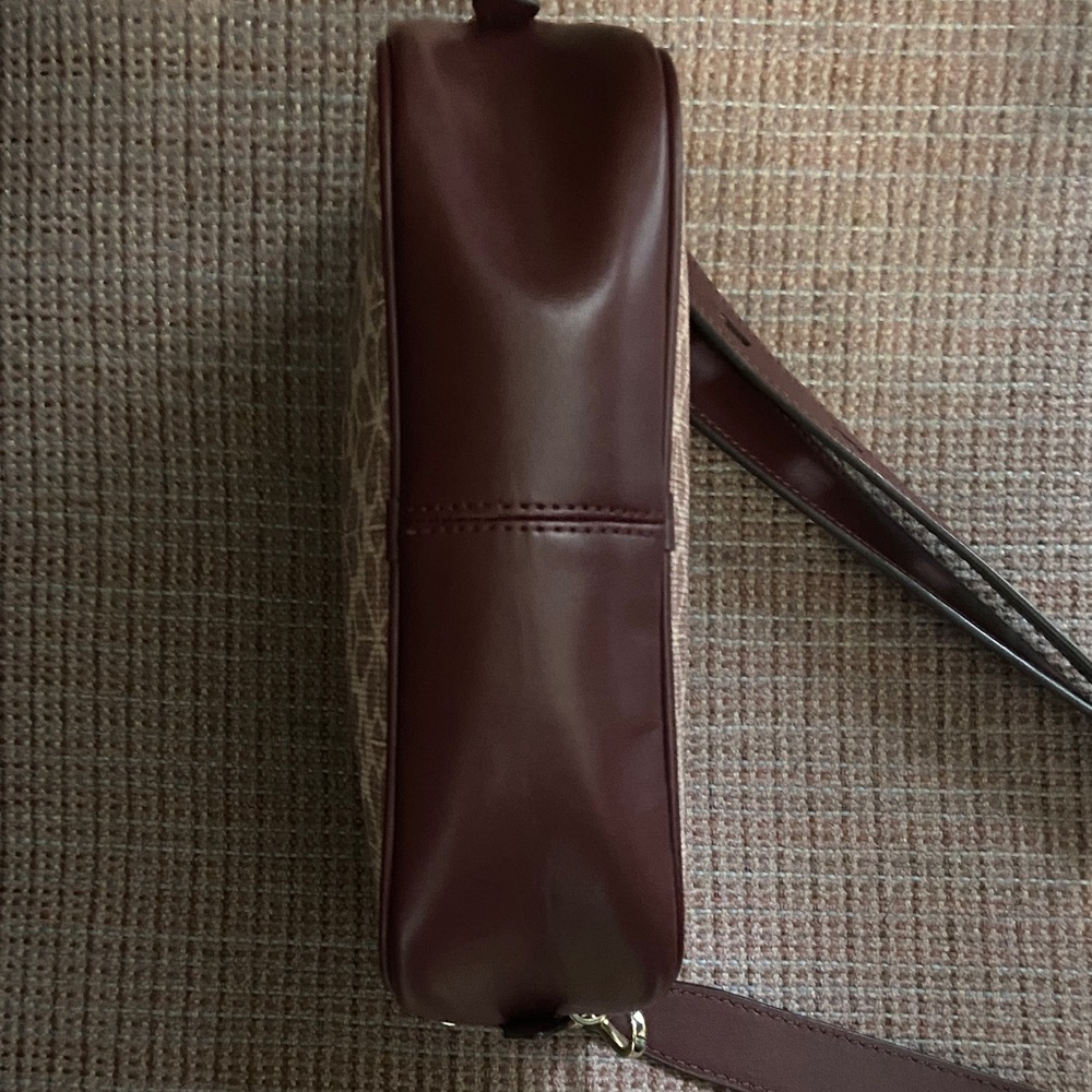 Kate Spade Burgundy and Tan Crossbody Bag - Picture 8 of 9